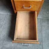 Wooden children's desk around the 60s-70s