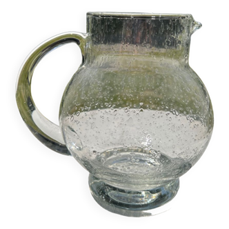 Pichet verre soufflé