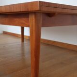 Large Scandinavian extendable coffee table