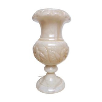 Medicis cut alabaster lamp