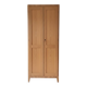 Restored Vintage Parisian Wardrobe – Raw Wood – 1950s