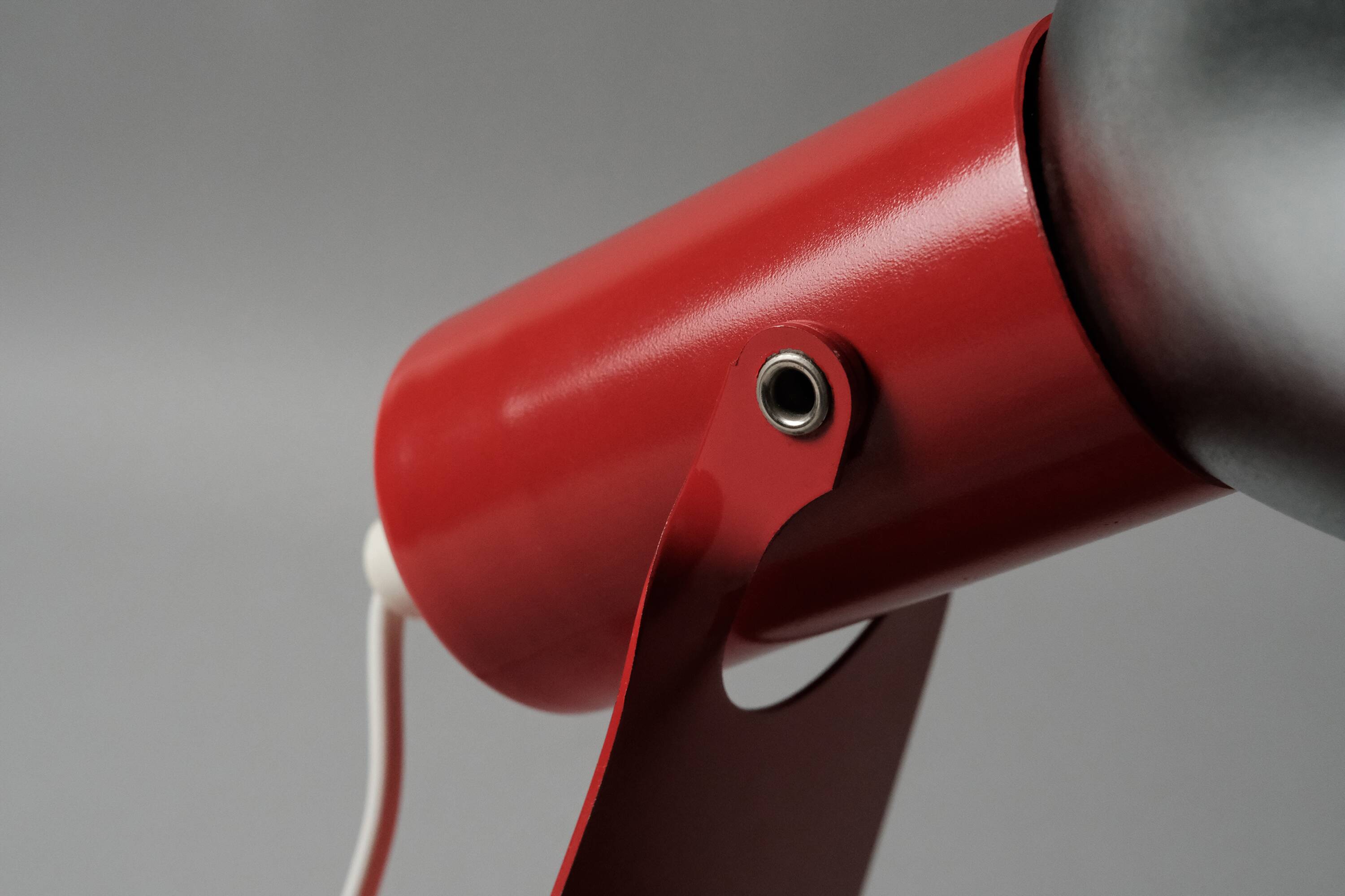 Vintage 1970s Gnosjo Konstsmide industrial desk lamp.