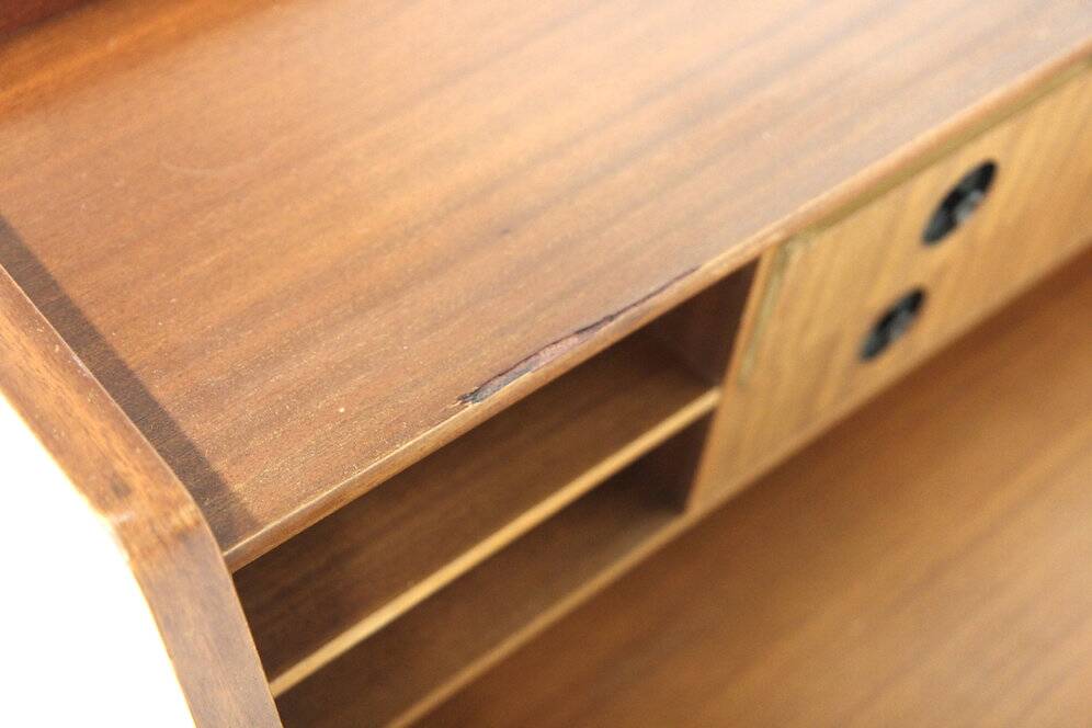 Scandinavian "Roulette" teak sideboard, Möbel-Ikea, Sweden, 1960