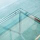 Minimalist Knoll coffee table, mid-century coffee table.