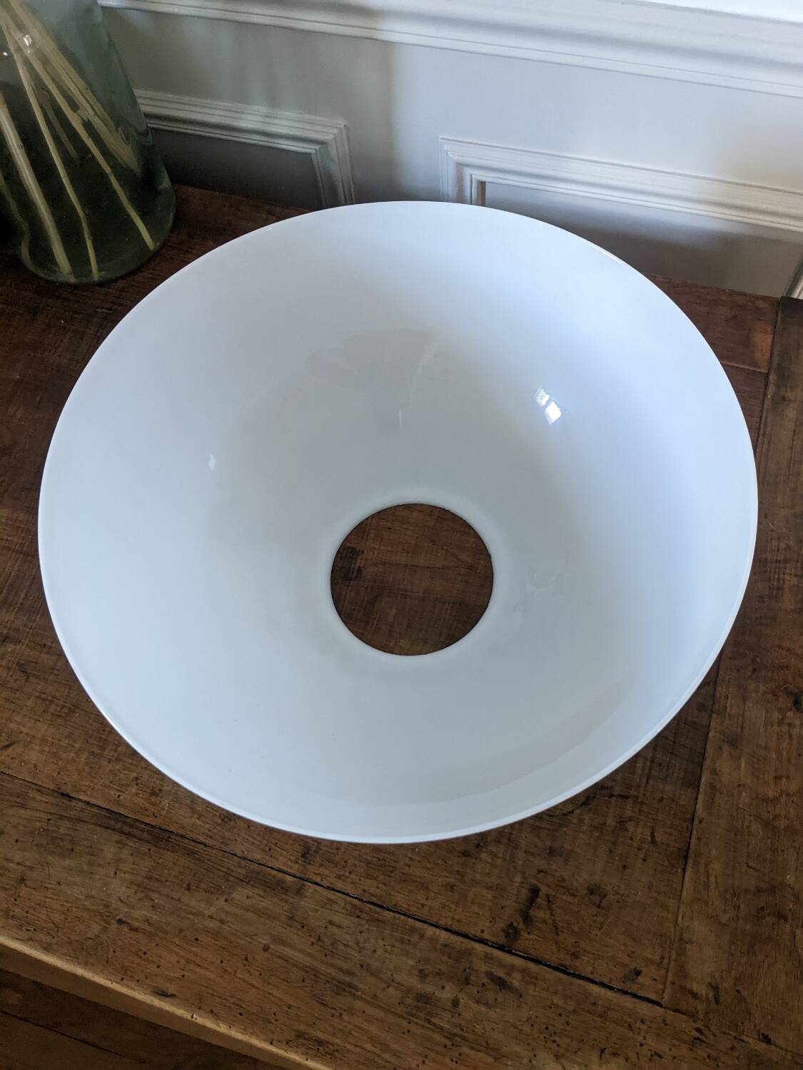 Suspension en opaline