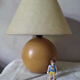 Wooden ball lamp