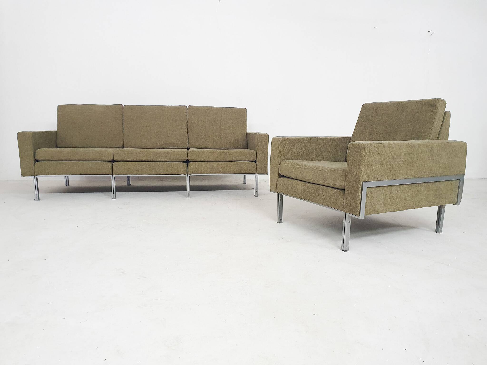 Modular 4-seater sofa, attrb. to Florence Knoll, Germany 1960's