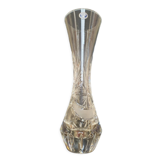 Bohemian crystal vase Czech Republic