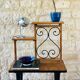 Vintage oak freestanding shelf, Circa 60s