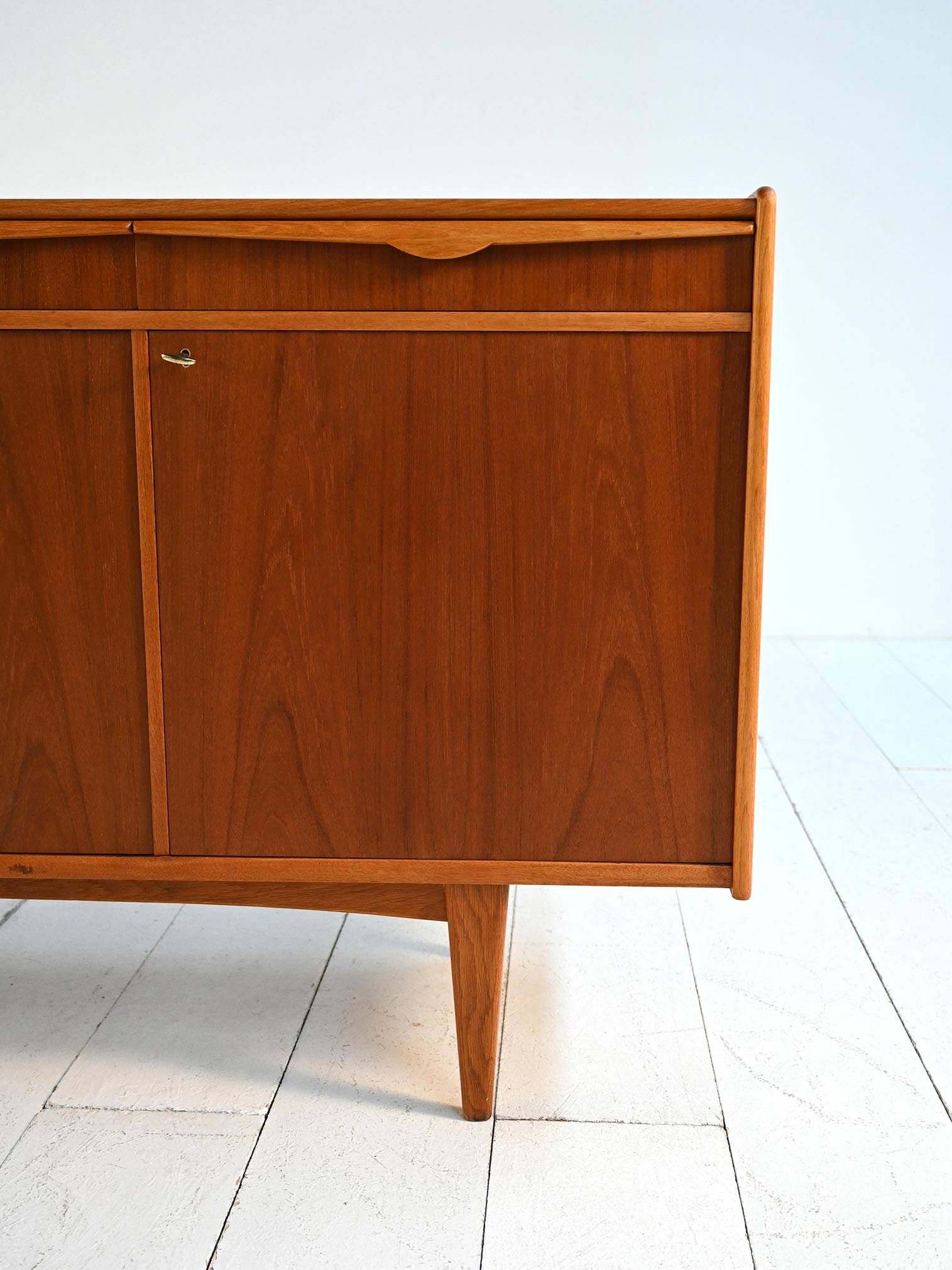 Swedish teak sideboard “Primo”, by Breo Möbler, 1960s