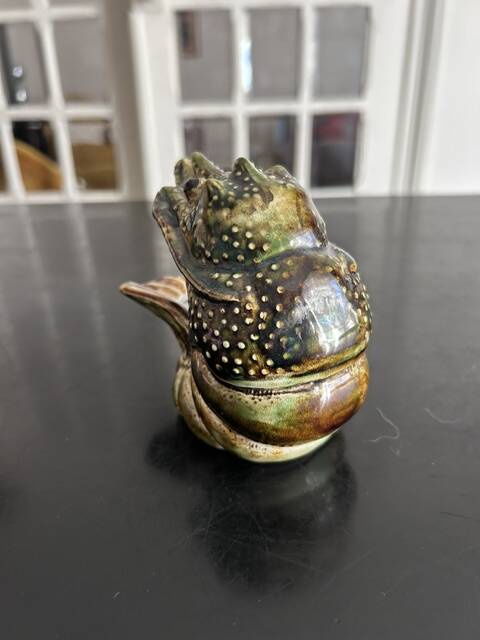 lobster ashtray in ceramic