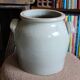 Large vase glazed stoneware in greige.