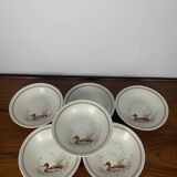 Set of 6 Vintage Churchill England Soup Plates – Duck Pattern