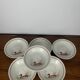 Set of 6 Vintage Churchill England Soup Plates – Duck Pattern