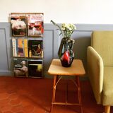 Rattan and wicker coffee table