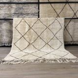 natural Berber carpet 190x270cm