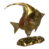 Brass scalar fish