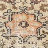 5x9 Peach Orange Antique Vintage Rug 166x263Cm SK 24342