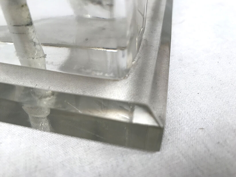 Lalique, Porquerolles model candlestick