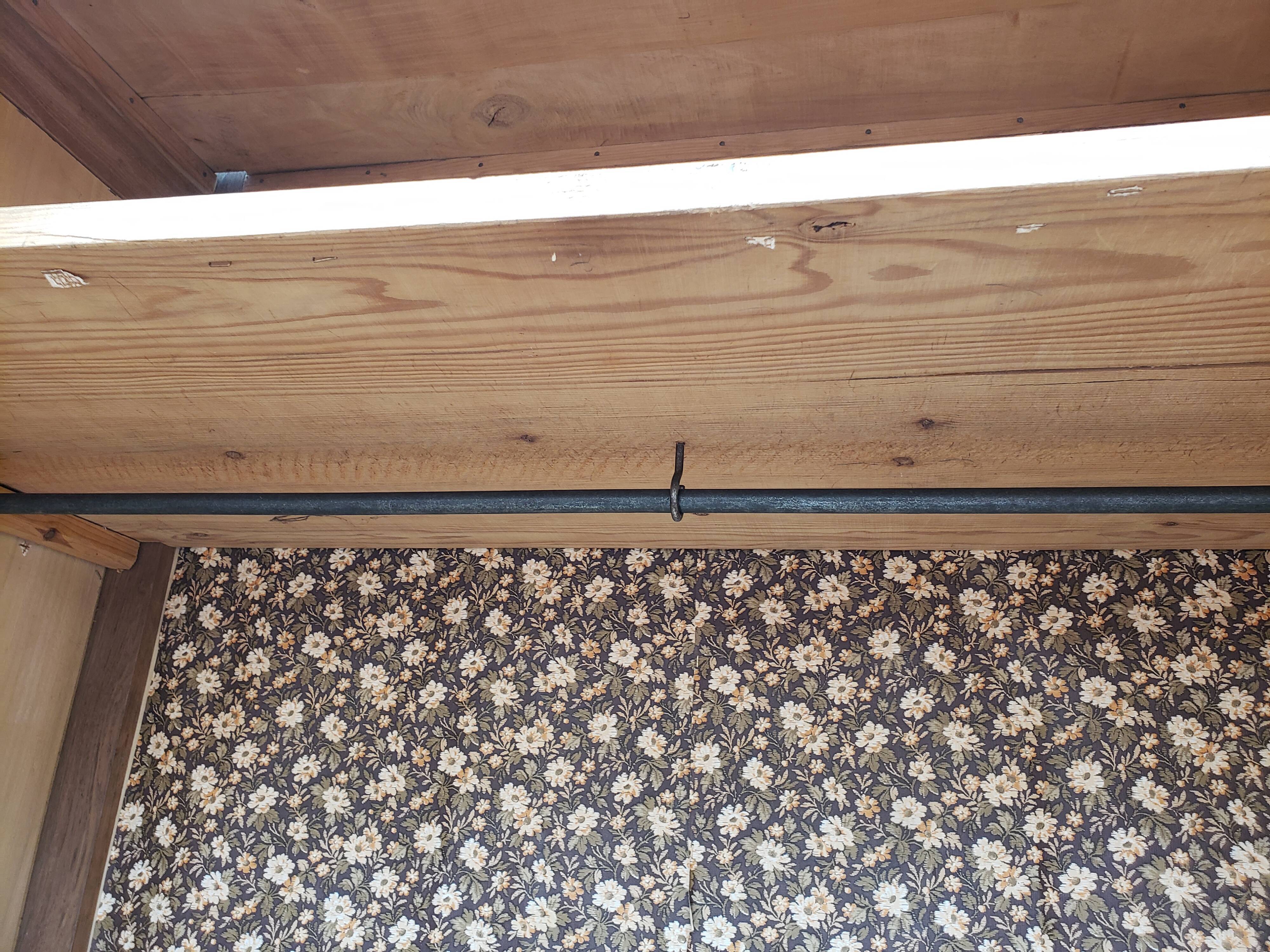 Parisian wardrobe patina old "lily"