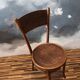 Authentic Baumann bistro chair - vintage bent wood with art nouveau decoration.