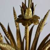 Wheat ear golden chandelier 5 branches.