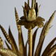 Wheat ear golden chandelier 5 branches.
