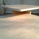 Two coffee tables giggle in travertine