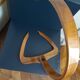 Scorpio table lamp, solid walnut, design matevž klopčič (m-interi)