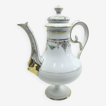 Old paris porcelain teapot 19th century