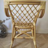 Rattan armchair