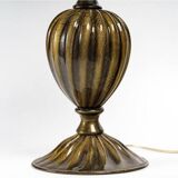 Pair of Murano glass table lamps, Italy, 1950s.