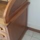 American desk with oak curtain
