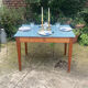 Petite table de ferme ou bureau vintage 1940