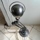 Jieldé 5-arm floor lamp, 40cm, graphite, industrial style, Jean Louis Domecq, 1950s vintage