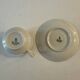 Set of 6 cups and saucers in porcelain Winterling Bavaria