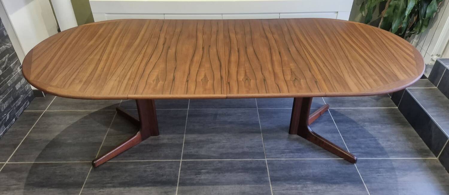 Extendable table Niels Otto Moller, 1960s