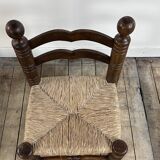 low chairs  Dudouyt style 1950