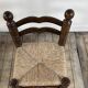Chaises basses style Dudouyt 1950