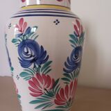 Antique Henriot Quimper vase