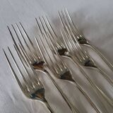 Ridoux Cie silver plated table forks