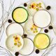 Set of 8 mismatched vintage dessert plates