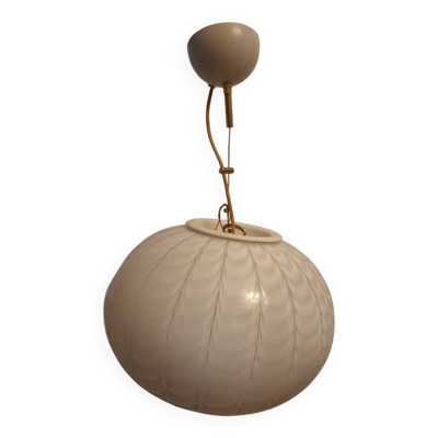 Suspension vintage 70'S par Fabbian pour Mazzega , Italie