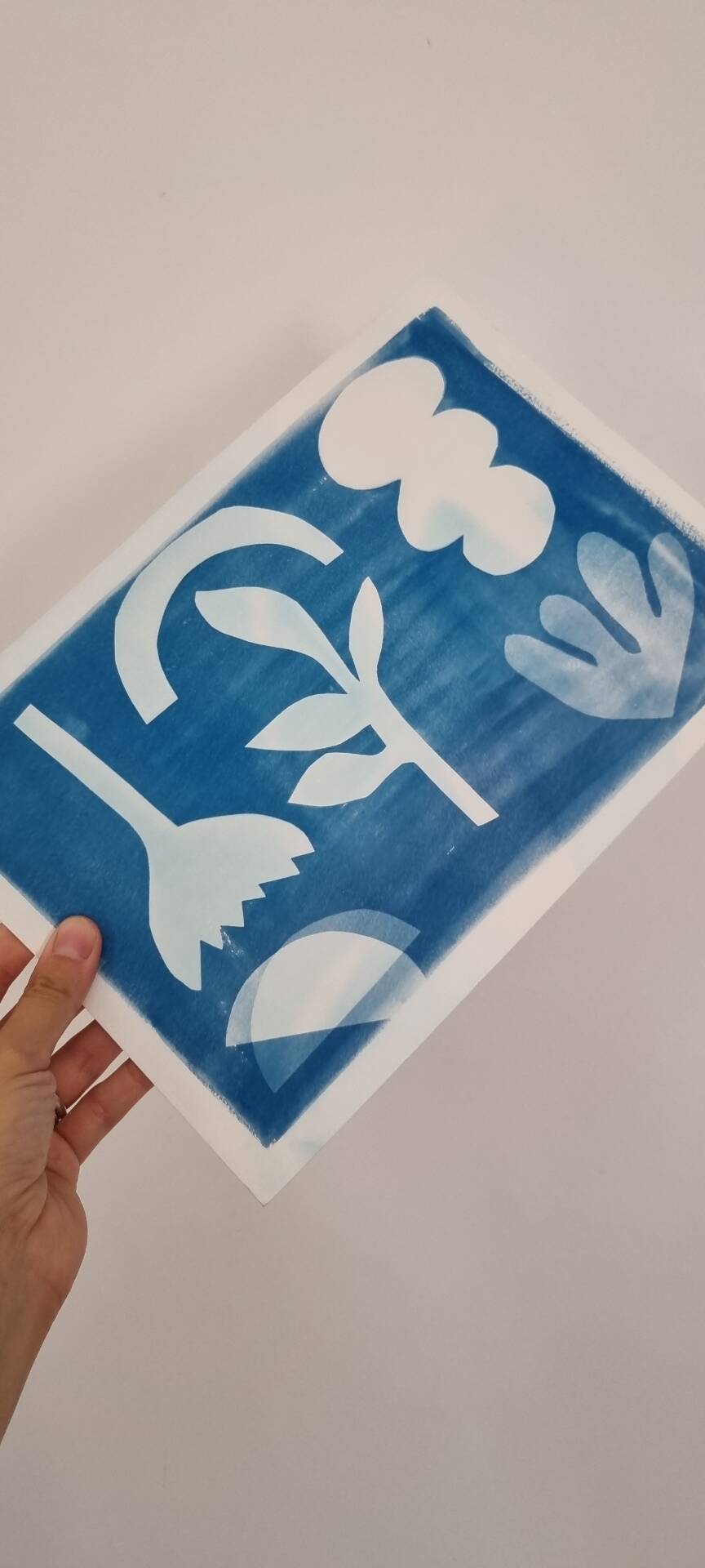 Graphical cyanotype