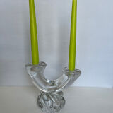 Bougeoir en cristal Daum