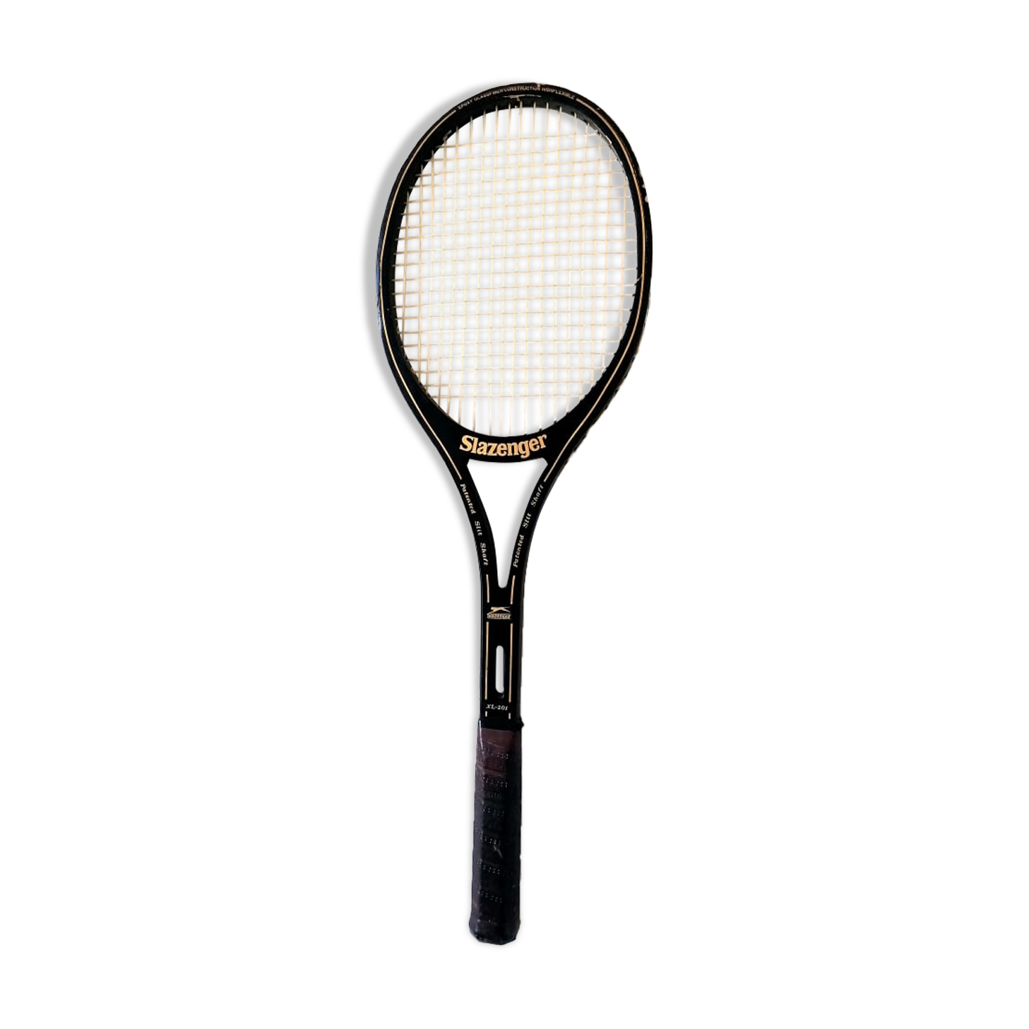 Slazenger, black panther tennis racket circa 1970