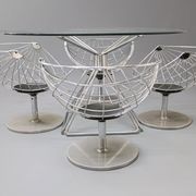 Rudi Verelst for Novalux - Dining set, 1980s.