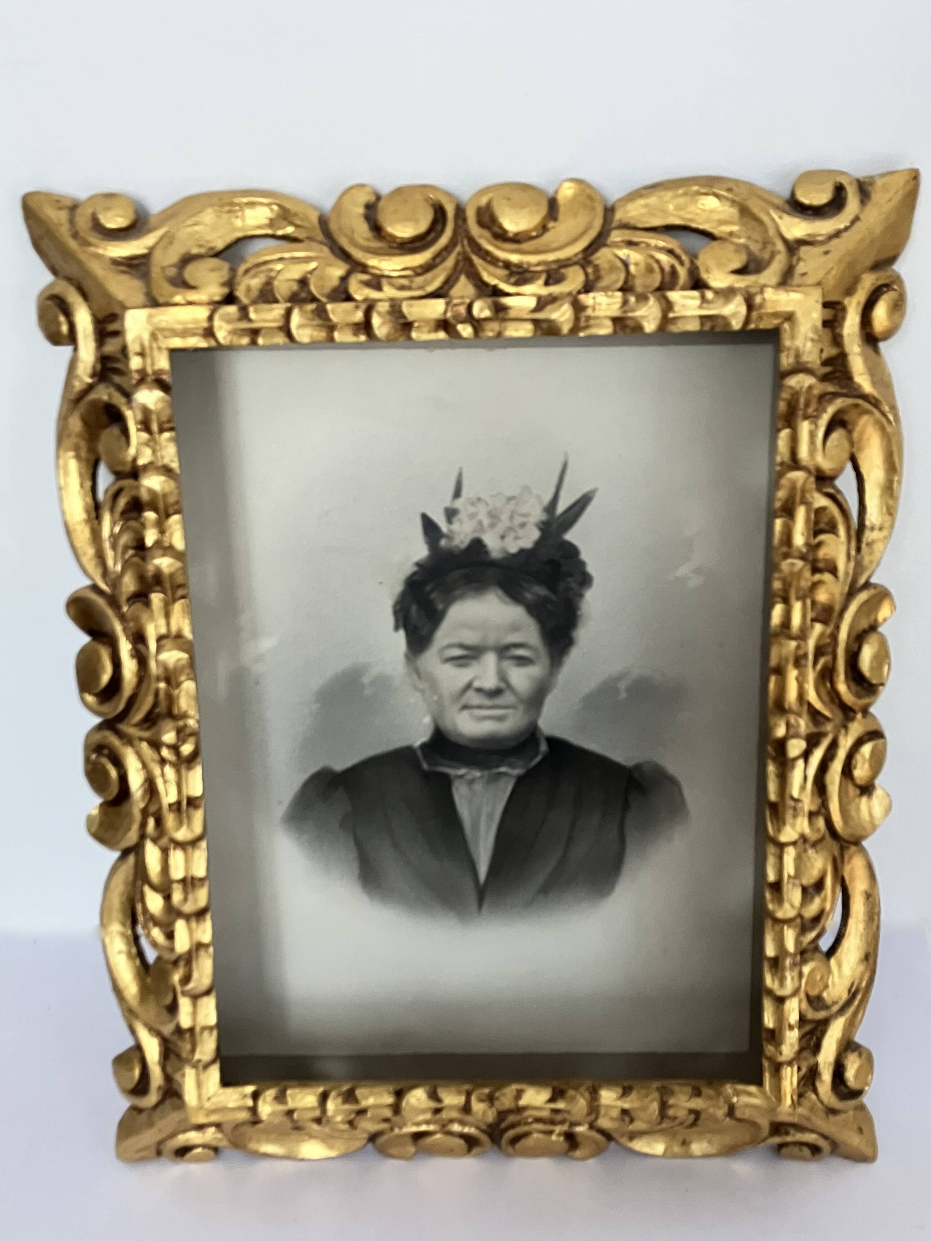 Old photos, portraits of ancestors