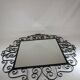 Wrought iron mirror