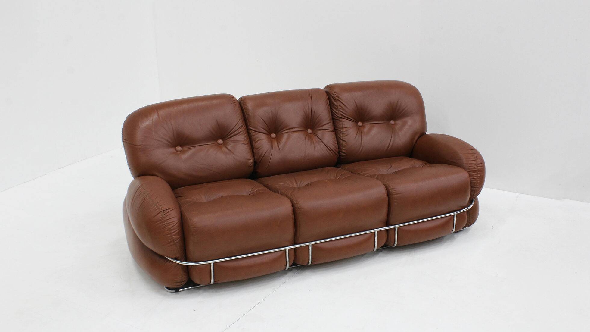 Canapé vintage Okay d'Adriano Piazzesi, Italie, années 1970